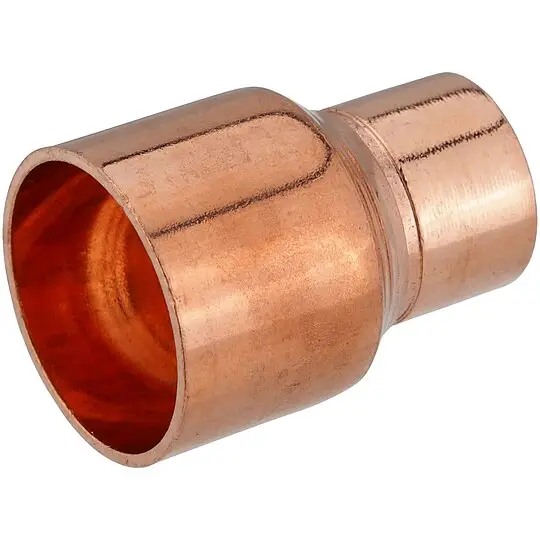 Kupfer-Löt-Reduziermuffe - 35 x 28 mm - mit DVGW-Zulassung Sonderangebot