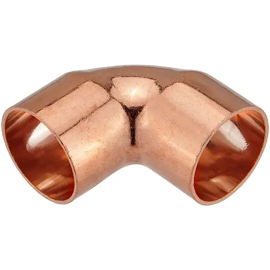 Neu Im Sortiment Kupfer-Löt-Winkel 90° - 18 mm - mit DVGW-Zulassung