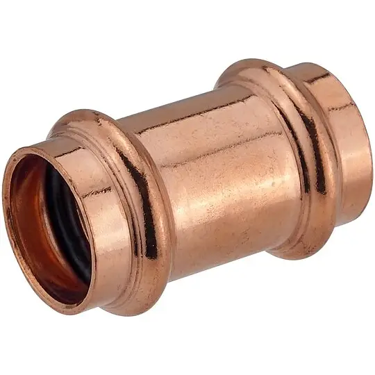 Press-Muffe - 22 mm - Kupferrohre - DVGW-zertifiziert - für V- & M-Kontur Neu