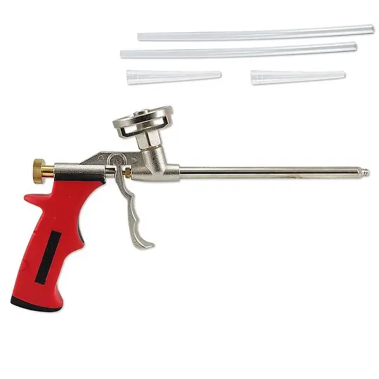 Fischer PU Schaum Pistole PUPM 3 aus Metall - robuste Ausführung - stufenlos regulierbar - 33208 Saisonangebot