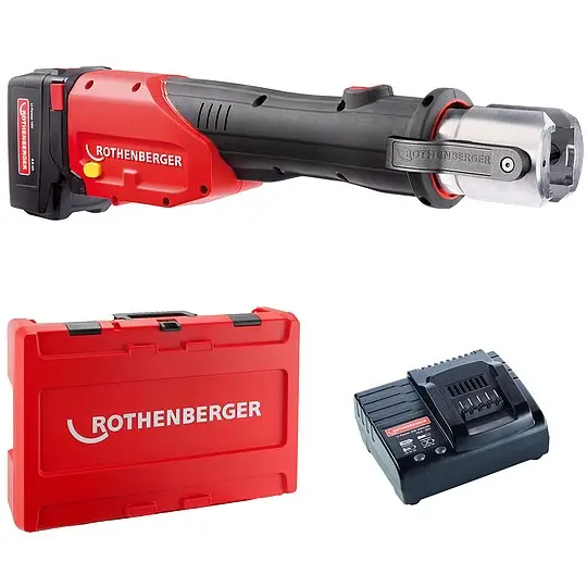 ROTHENBERGER ROMAX 4000 Basic Set - inkl. Akku 4,0 Ah, Schnellladegerät und System-Box Kostenfreie Lieferung