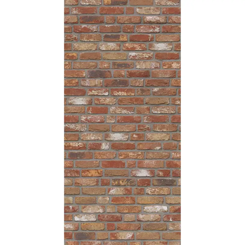 Duschrückwand Mauer-Optik Rot Heißes Angebot