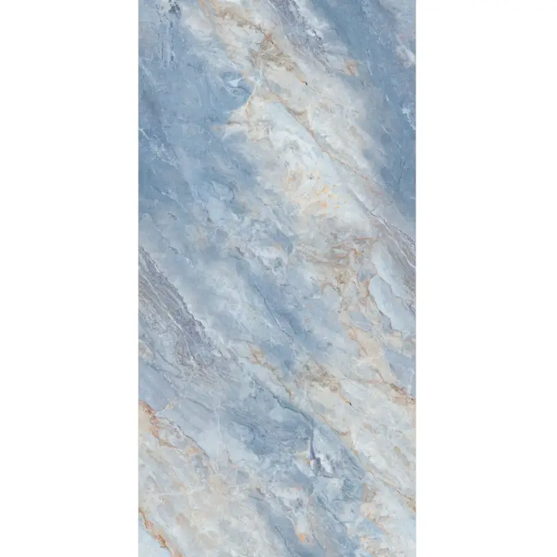 Duschrückwand Seidenmatt Marmor Blau Sofort Bestellen