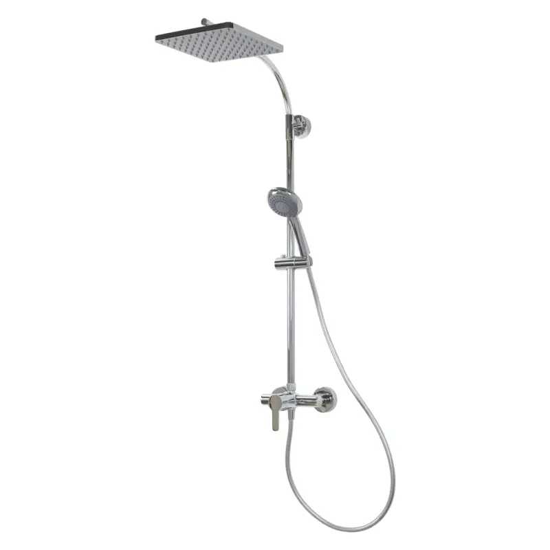 Expressversand Aquamaxx 320 Kopfbrause eckig mit Einhebelmischer