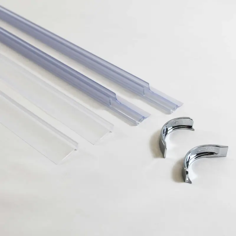 Dichtungsset für 6 mm Glasstärke, bodengleicher Einbau Abverkauf