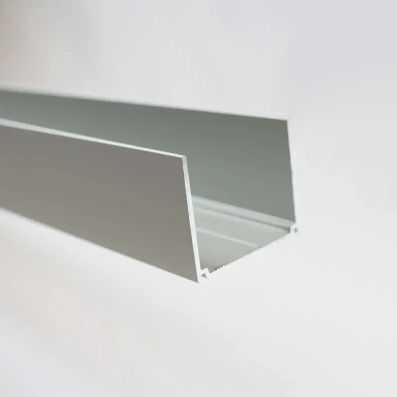 Wandanschlussprofil, alu silber matt, gerade, senkrecht, 2000 mm Meistverkauft