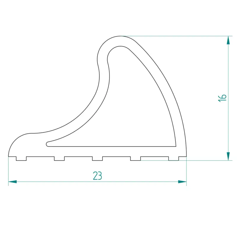 Schwallschutz Set Eckeinstieg 1000/1000 Sonderaktion