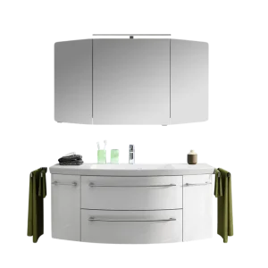 Zertifiziert Pelipal Cassca Badmöbel Set 120 cm breit - Set 2.4
