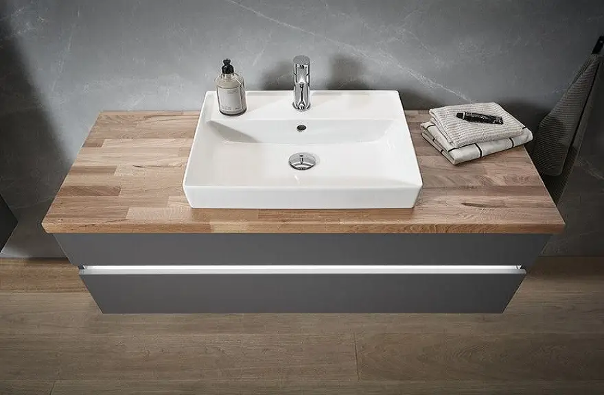 b.essence Set - Waschtisch mit Unterschrank - 100 cm breit Heißes Angebot