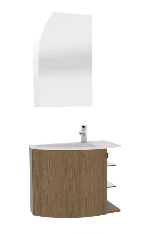 Nur Heute Marlin Gästebad 3010.7 Badmöbel Set 60 cm breit
