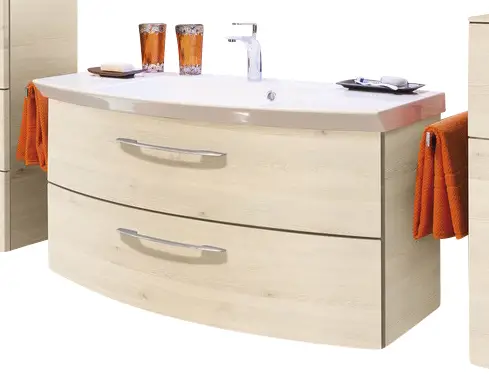 Pelipal Cassca Waschtisch mit Unterschrank 100 cm breit - 2 Auszüge Preisknaller