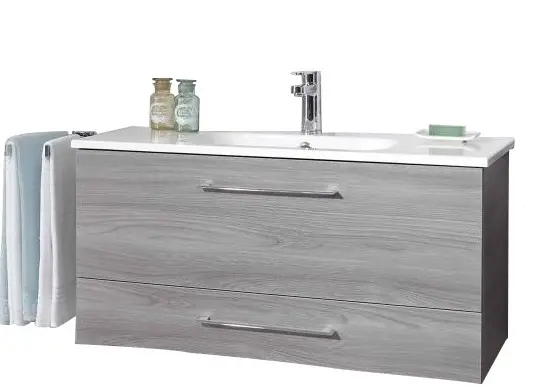 Sichere Zahlung Pelipal 6110 Waschtisch mit Unterschrank 100 cm breit - 2 Auszüge