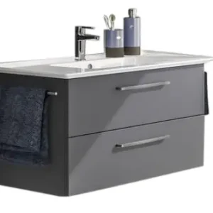 Abverkauf Pelipal Pineo Waschtisch-Set 100 cm / Ausführung glanz