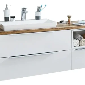 Bestpreis Puris Aspekt Waschtisch mit Unterschrank - 130 cm breit
