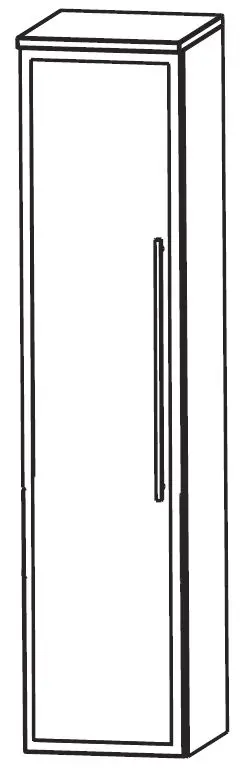 Heißes Angebot Puris Crescendo Bad-Mittelschrank 30 cm breit MNA813B7