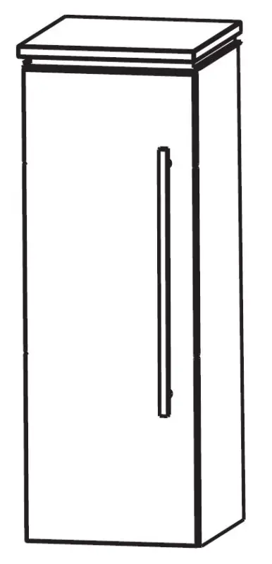 Sale Puris Cool Line Bad-Highboard 30 cm breit HBA513A5