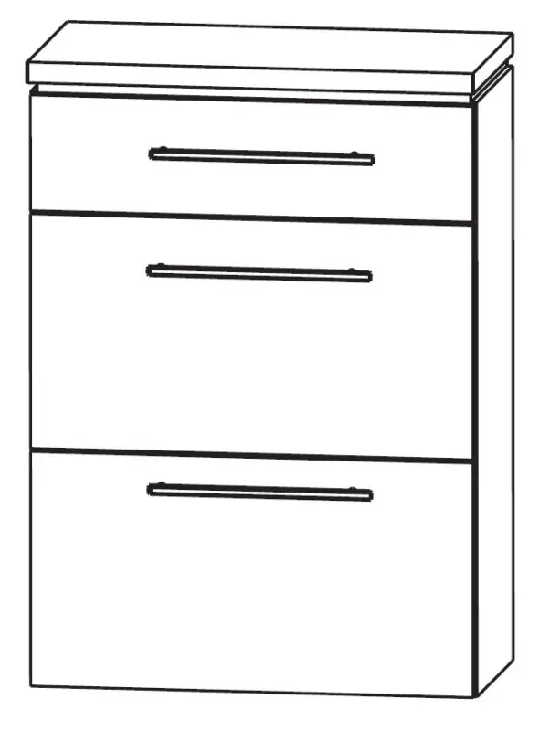 Preis Gesenkt Puris Cool Line Bad-Highboard 60 cm breit HBA566A5M