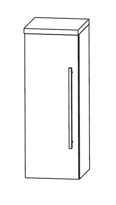 Puris Speed Bad-Highboard 30 cm breit HBA513A Bestpreis