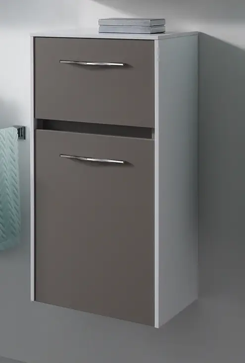 Billig Pelipal 6010 Bad-Highboard 37 cm breit 6010-HB 01
