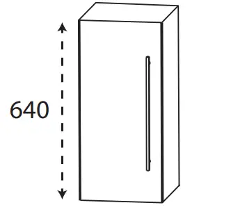 Puris Protection1 - Oberschrank OGA4130 L/R / 30 oder 40 cm Abverkauf
