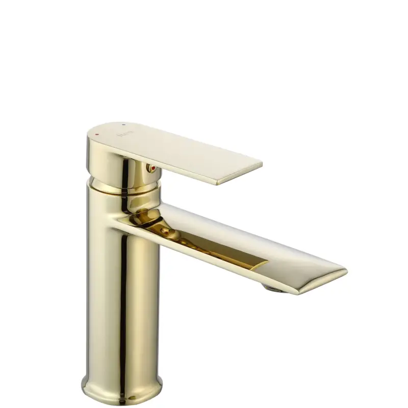Waschbeckenarmatur REA Veneta Gold low Kostenfreie Lieferung