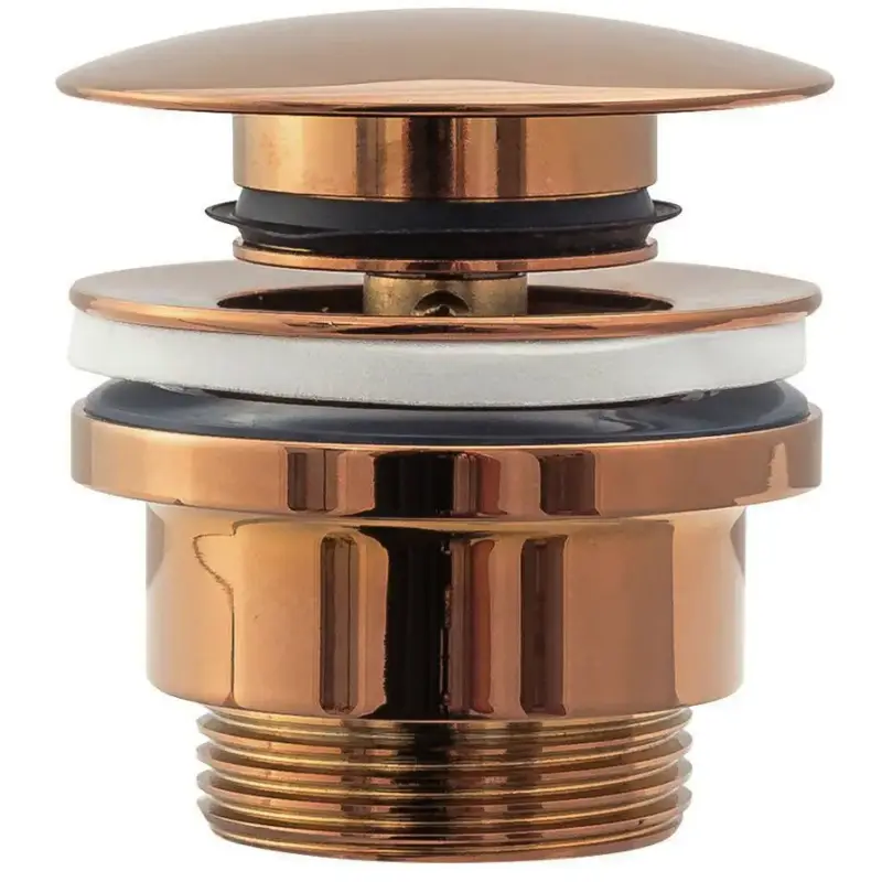 Billig Waschbeckenstöpsel universal click-clack Rea Copper
