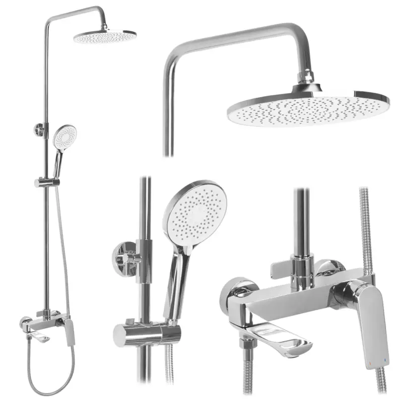 Duschgarnitur REA AVALON CHROME Preisknaller