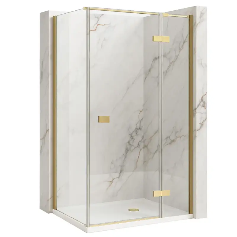 Sofort Bestellen Duschkabine Rea Atlas 80x9100 Brush Gold