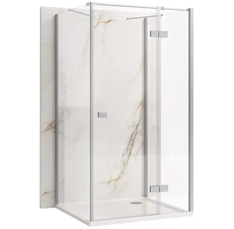 Schnäppchen Duschkabine Rea Atlas 120x80 Chrome