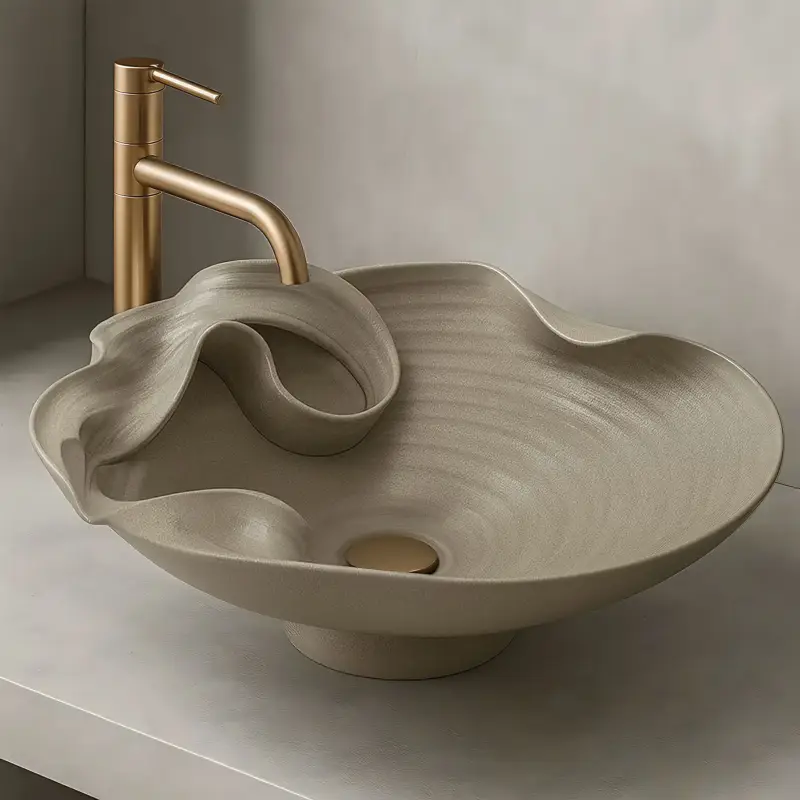 Aufsatzwaschbecken REA HM-12 Handmade ART Direktkauf