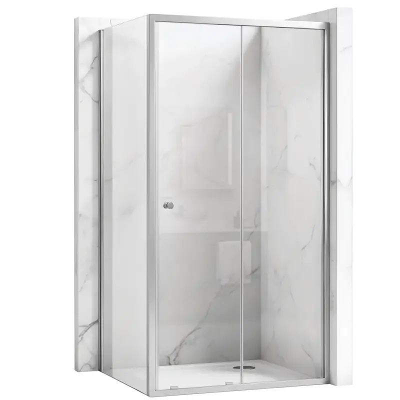 Preisreduziert Duschkabine Rea Primo Slide 100x70 Chrome