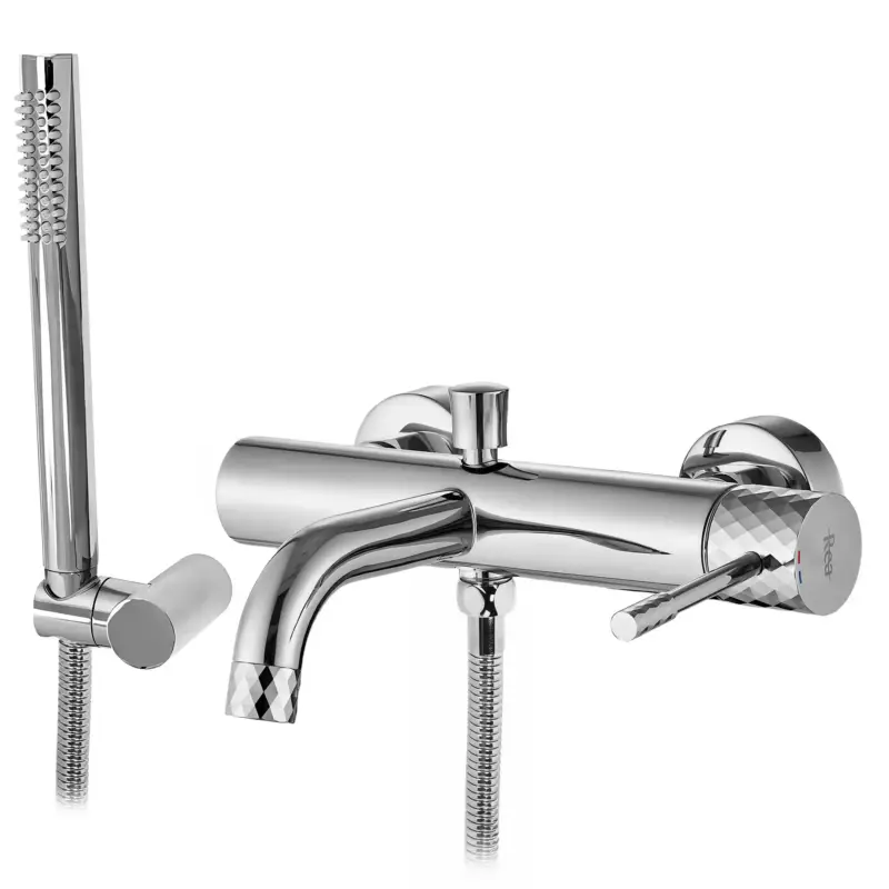 Garantierte Lieferung Wannenarmatur Rea Lungo Diamond Chrome