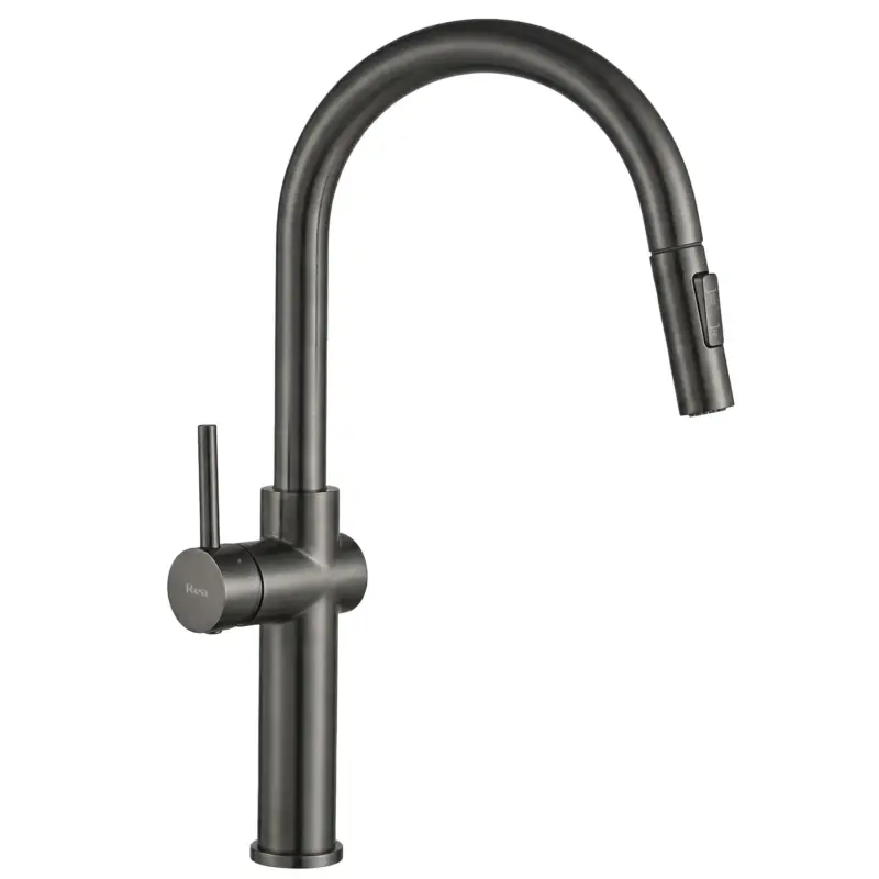 Küchearmatur Rea Fresh High Titan Neu