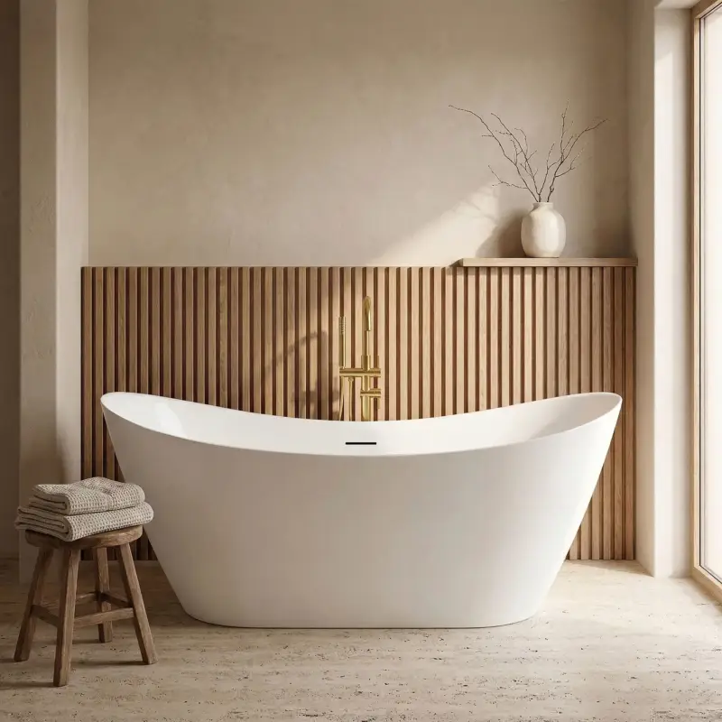 Jetzt Bestellen Freistehende Badewanne Rea Ferrano Slim 150