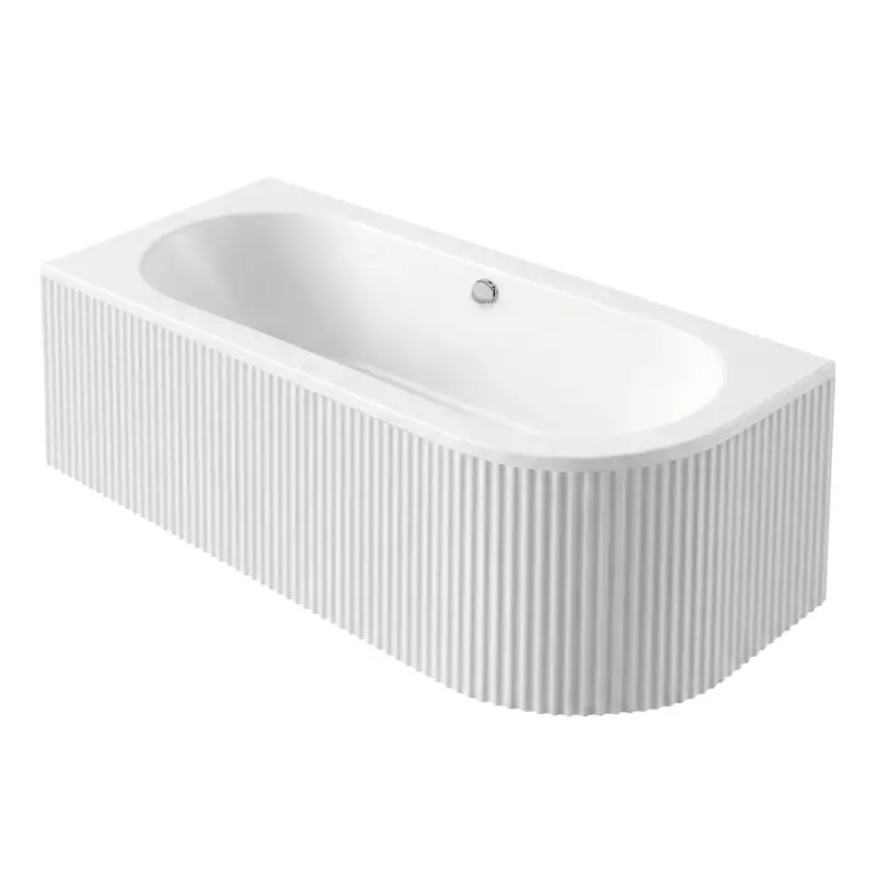 Acryl Eckbadewanne Rea Orion Stripe Left 160cm Sonderangebot