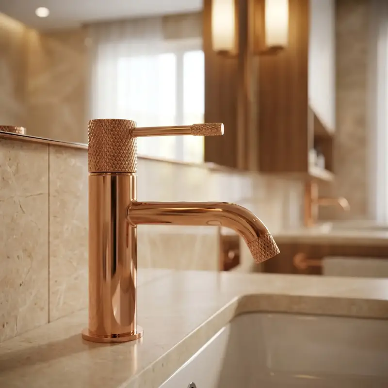 Waschbeckenarmatur Rea Venti Copper Low Preis Gesenkt