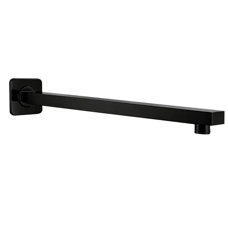 Quadratischer Duscharm REA JS-9022B 40cm Black Begrenztes Angebot