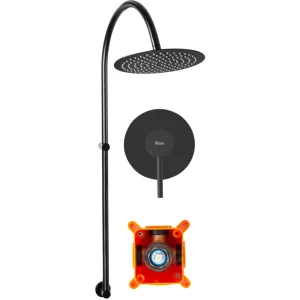 Abverkauf Duschset Lugano Black Rea+BOX