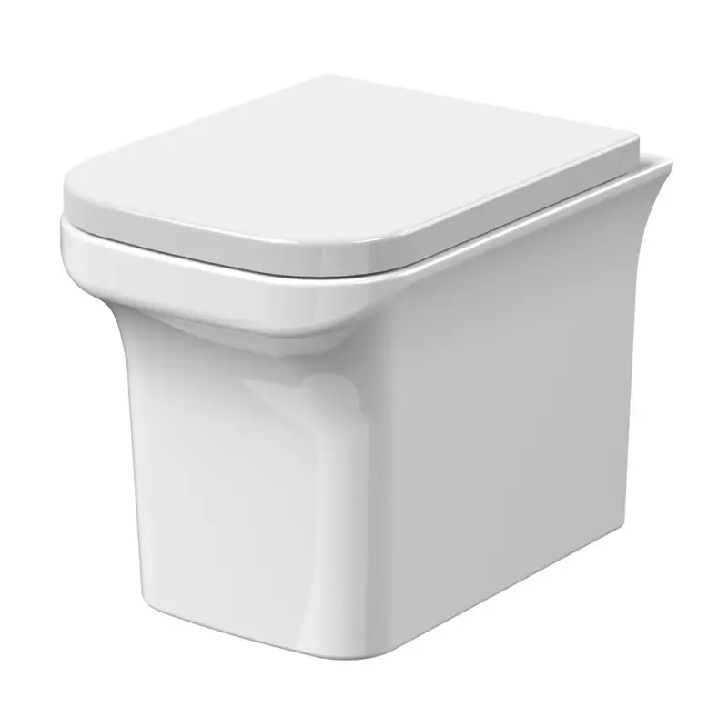 Beliebt Eckiges Hänge-WC inkl. Sitz mit Absenkautomatik