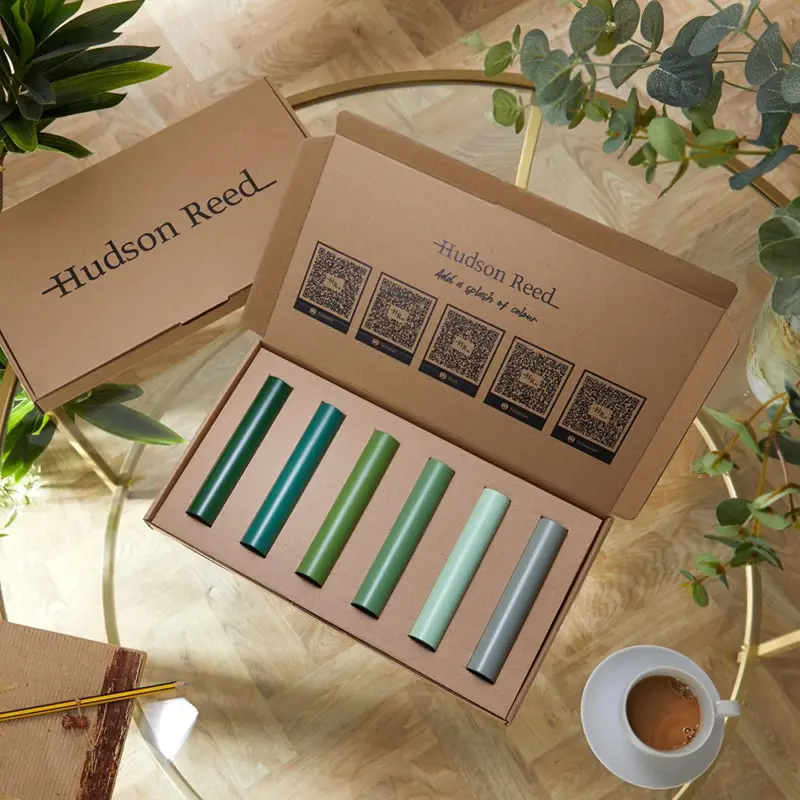 Top-Angebot Heizkörper-Farbmusterbox – alle Grüntöne