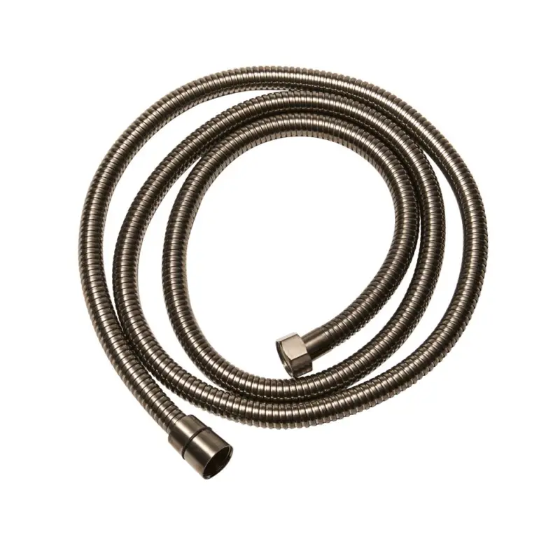 Brauseschlauch mit feinen Rillen | 1,75m – schwarzes Nickel Neuheit