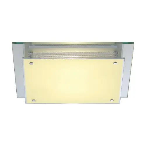 Meistverkauft SLV GLASSA SQUARE E27 Deckenleuchte, eckig, 2xE27, max. 2x60W