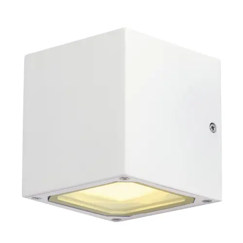 Markenware SLV SITRA CUBE Wandleuchte, weiss, GX53, max. 9W