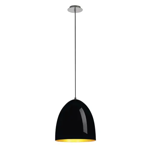 Angebot SLV PARA CONE 30 Pendelleuchte, rund, schwarz/gold, E27 max. 60W
