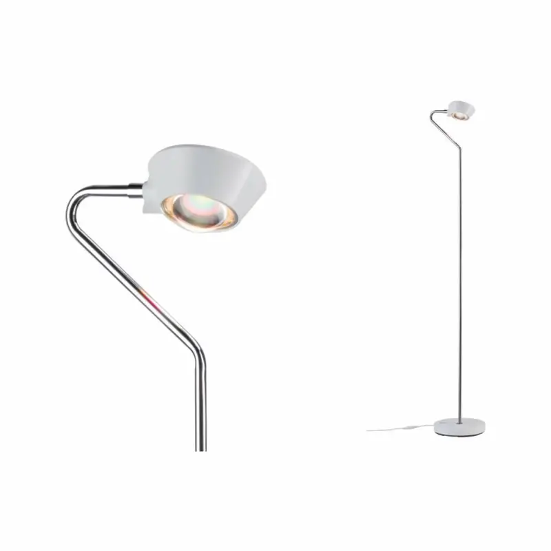 Neue Ware Paulmann LED Stehleuchte Ramos 11W Weiß matt/Chrom