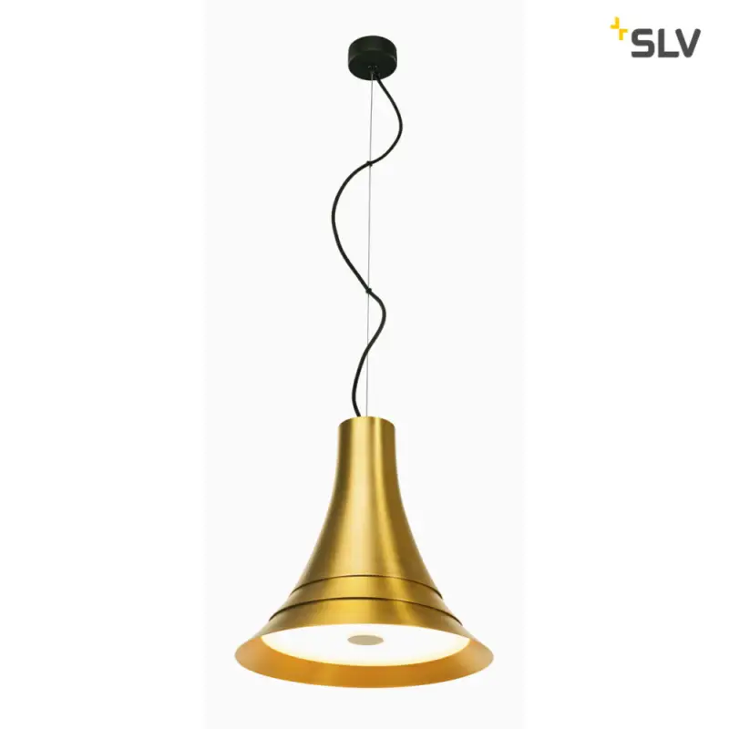 Günstig SLV BATO 35 PD, LED Indoor Pendelleuchte, messing, LED, 2500K