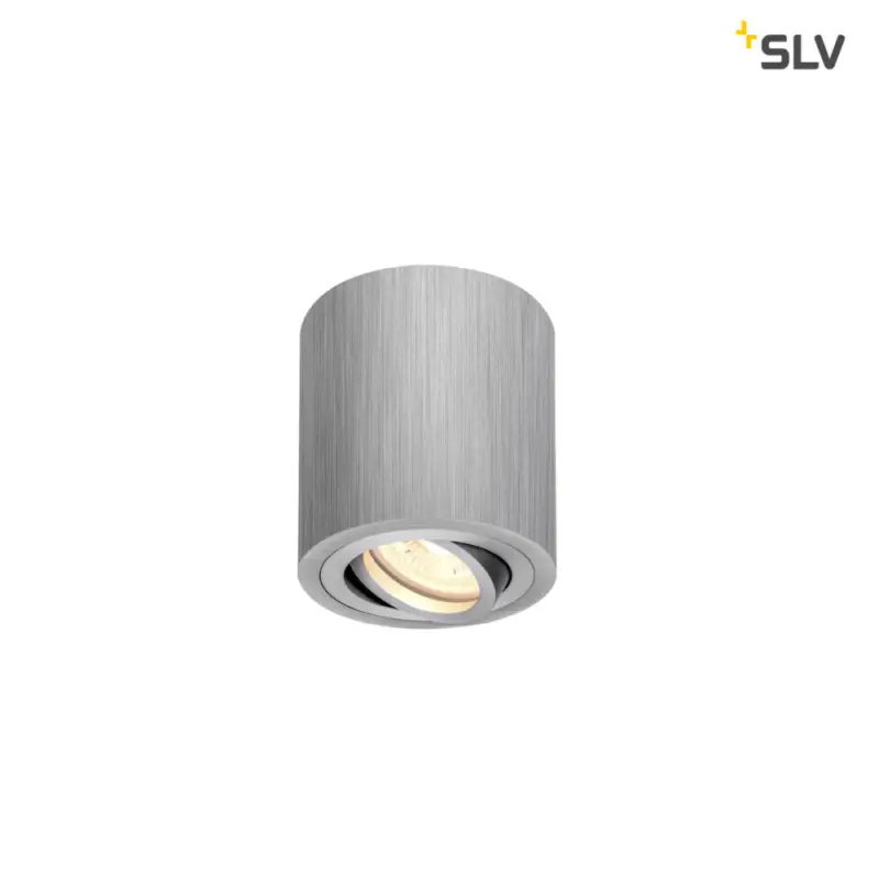 Aktuell SLV TRILEDO CL, Indoor Deckenaufbauleuchte, QPAR51, alu br., max 10W