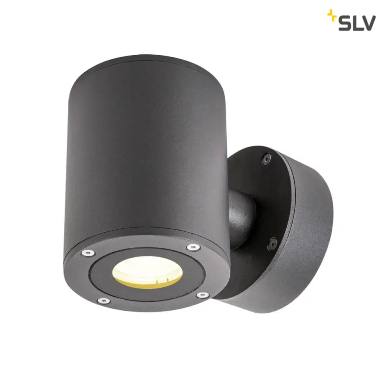 SLV SITRA Up/Down WL, LED Outdoor Wandaufbauleuchte, anthrazit, IP44, 3000K, 9W Markenprodukt