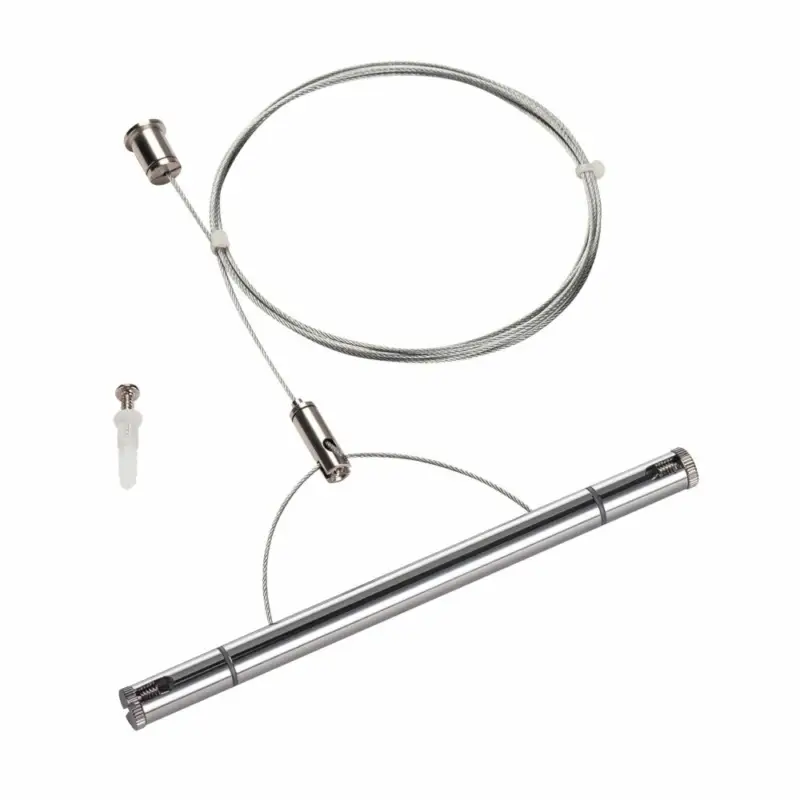 Knallerangebot SLV TENSEO Drahtseilabhängung, chrom