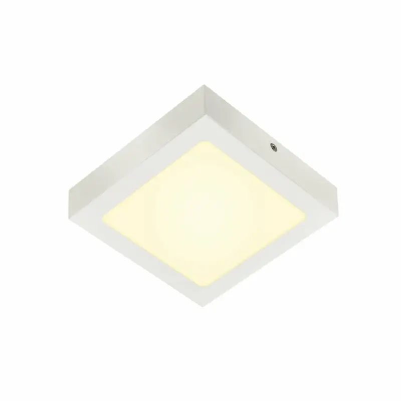 Must-Have SLV SENSER 18 Indoor LED Deckenaufbauleuchte eckig weiß